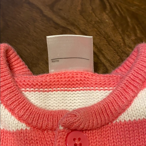 Hanna Andersson Sweater, Pink/White, Size 80 - Picture 8 of 8